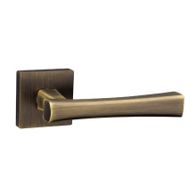 modern luxury brass entrance interior door lever handle
